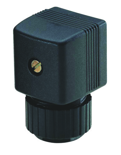8376. - Connecteur seul, forme A, pour électrovanne.
