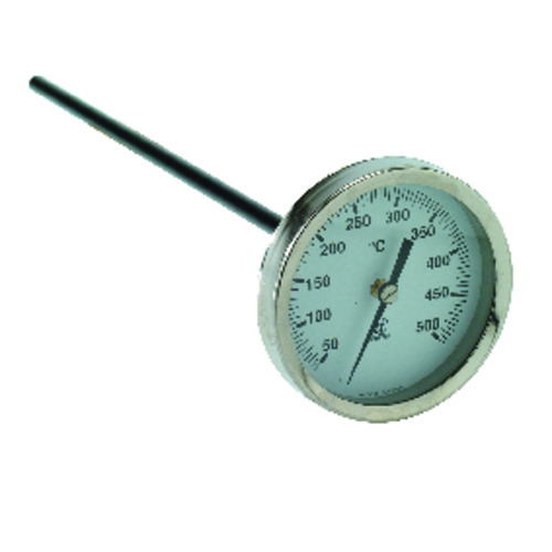 1317 - Thermomètre axial à cadran pour conduit de fumée.