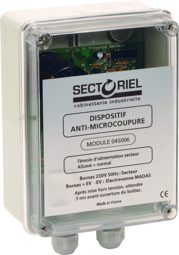 3114 - Dispositif anti-microcoupure pour électrovanne gaz 230 VAC.