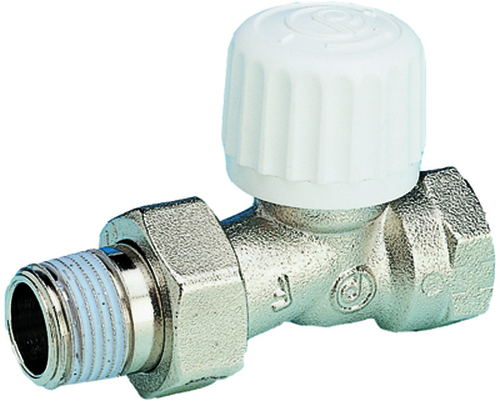 3227P - Corps de robinet thermostatisable nickelé.