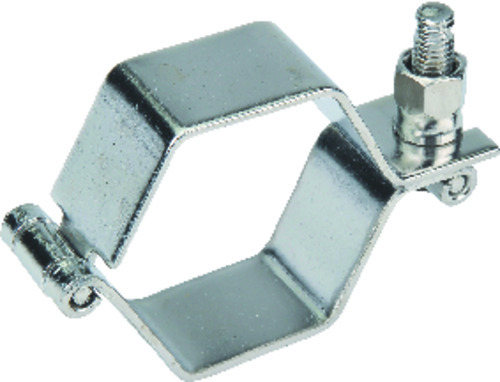 3419 - Collier hexagonal à charnière - Sans tige - Inox 304.