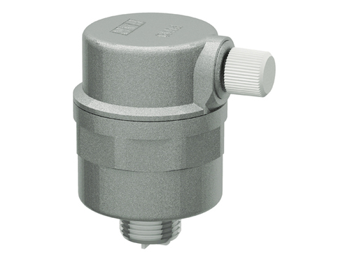 451F - Purgeur d'air automatique laiton avec sortie latérale.