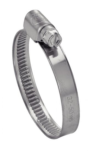 4871I - Collier à crémaillère en inox 18/8 ou 304.