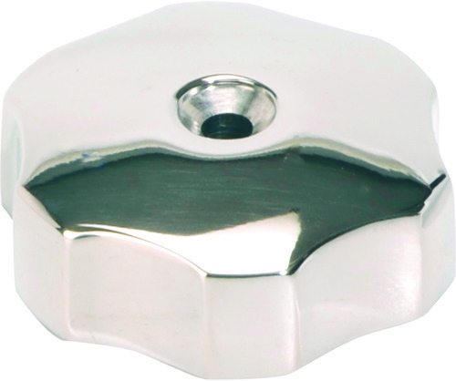 5424 - Volant inox pour robinets dégustateurs et de niveau.