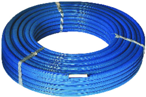 59580 - Tube multicouche pré-isolé ep 13mm bleu.