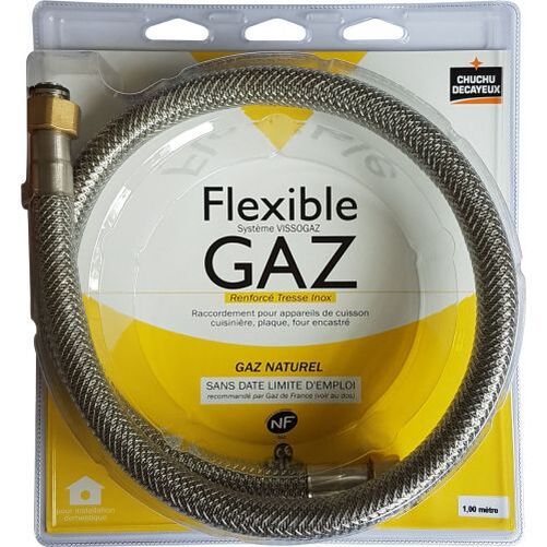 658 - Flexible gaz naturel. Validité 10 ans.