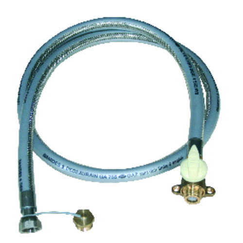 661 - Ensemble flexible inox, ROAI et bouchon de protection.