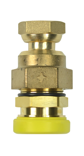 673 - Raccord d'extrémité PLT, femelle écrou tournant à joint plat gaz(JPG).
