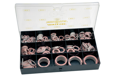 WA-123 - Coffret de 295 joints CSC rouge pour raccords.