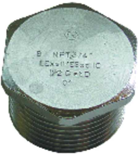 B017. - Bouchon pour boîtier de fin de course modèle 300017 ATEX.