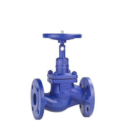 BOAH1216GS - Robinet à soupape en fonte GS à soufflet en inox.