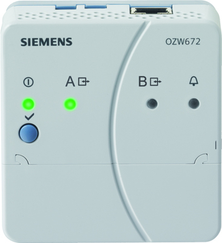 OZW672 - Interface de communication pour régulateurs SIGMAGYR.