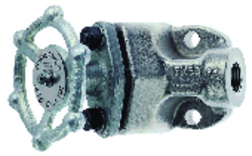 PC30 - Connecteur avec robinet amont intégré.