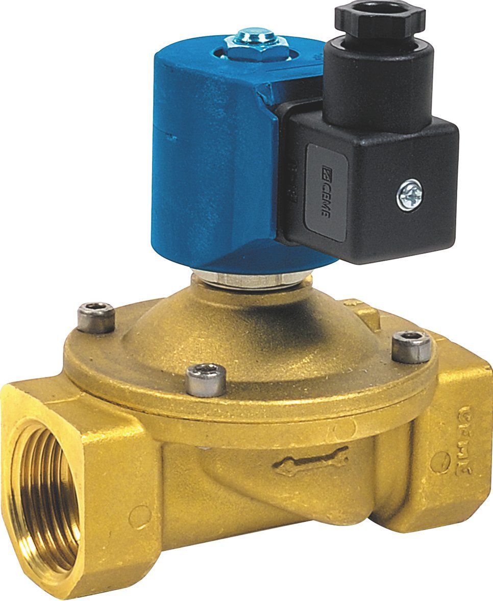 1270AS - Électrovanne ACS, NF à membrane EPDM / KTW à comman