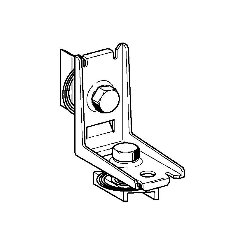 14021S - Connecteur d'angle pour rail 41.