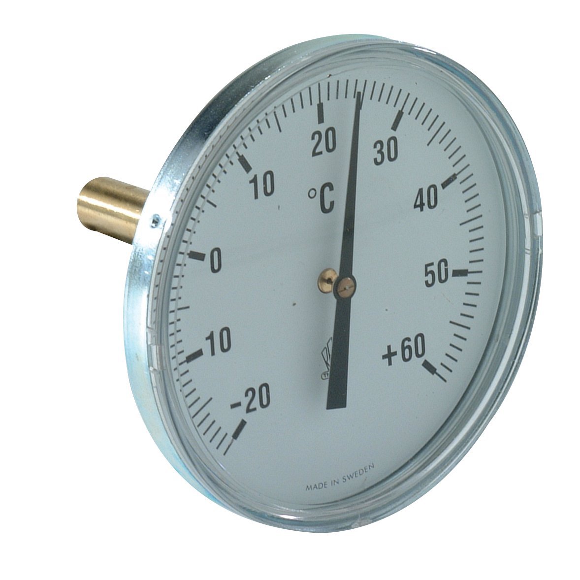 Thermomètre vertical droit plongeur 60 mm - 1/2 (15/21) - Thermador