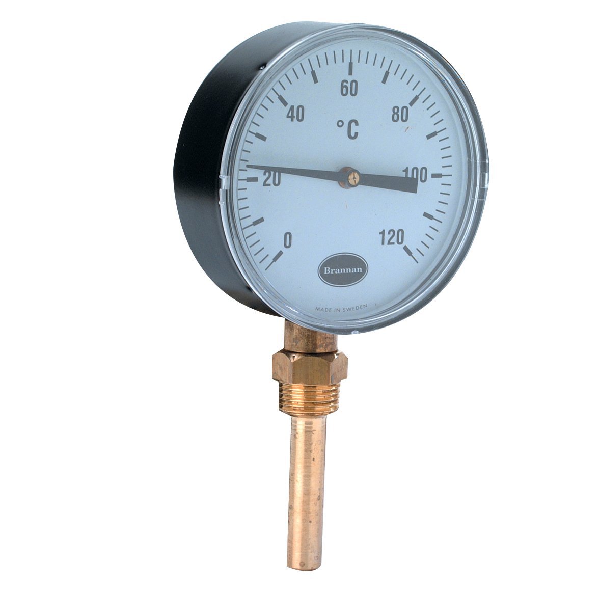 298 - Thermomètre radial à cadran de 100 mm pour montage sur