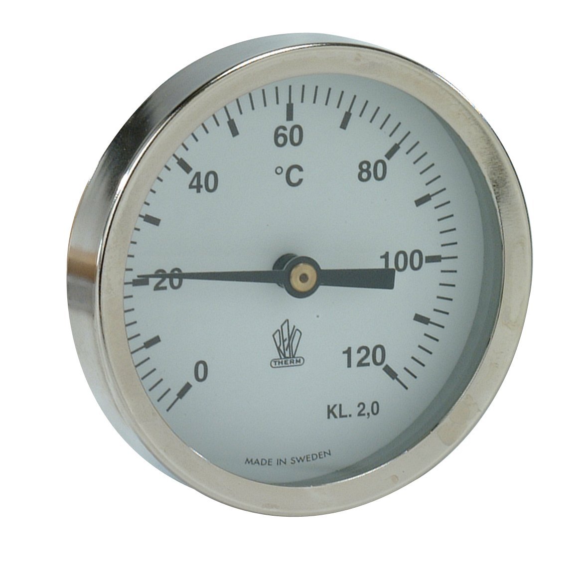 299 - Thermomètre à cadran de 63 mm en applique pour tubes Ø