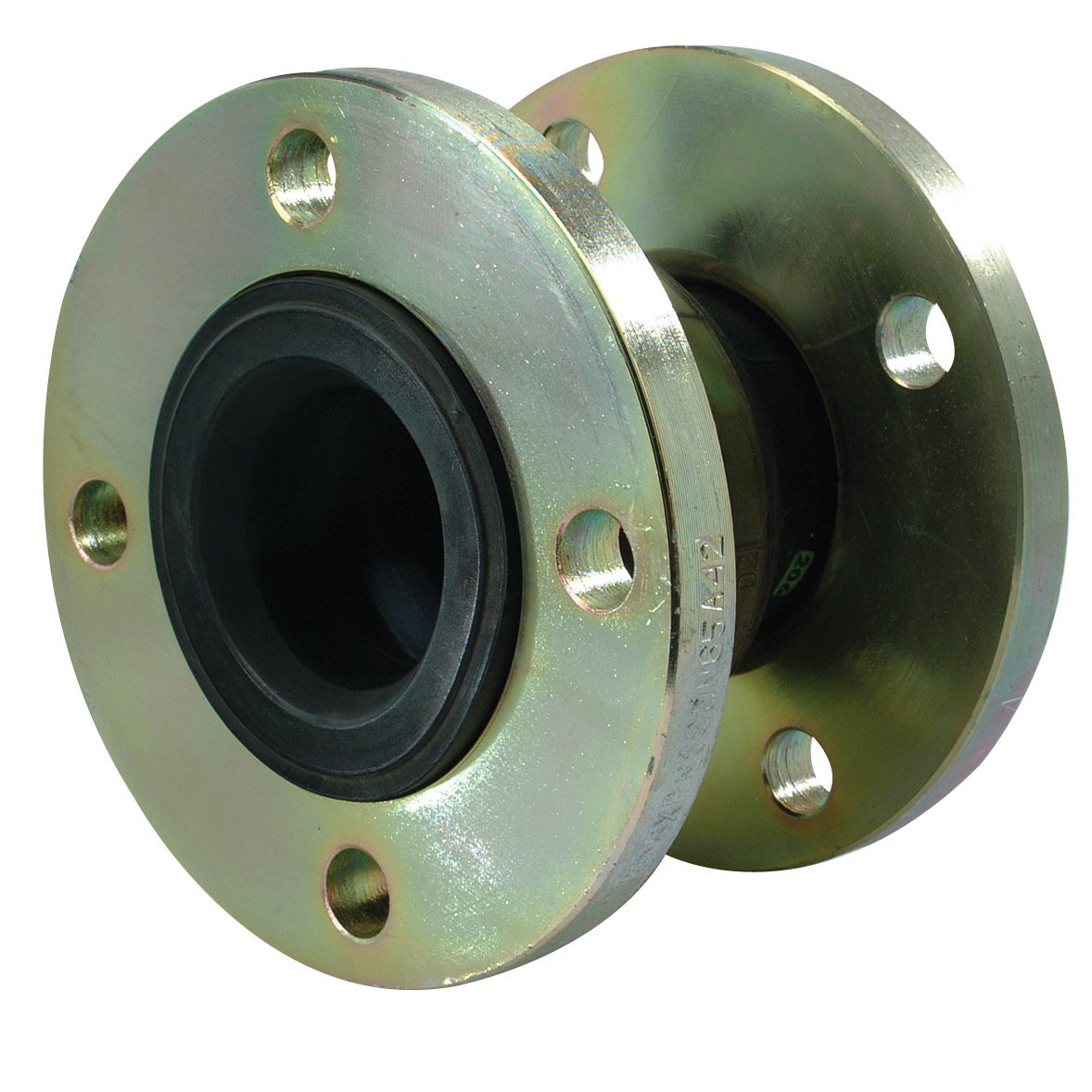 342 - Manchon compensateur antivibratoire anneau VERT.