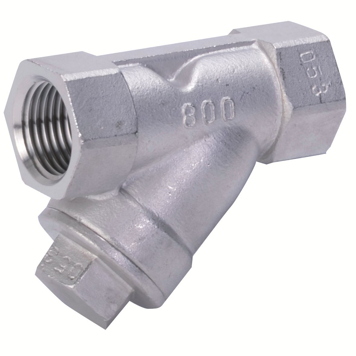 388Y - Filtre à tamis en acier inox incliné.