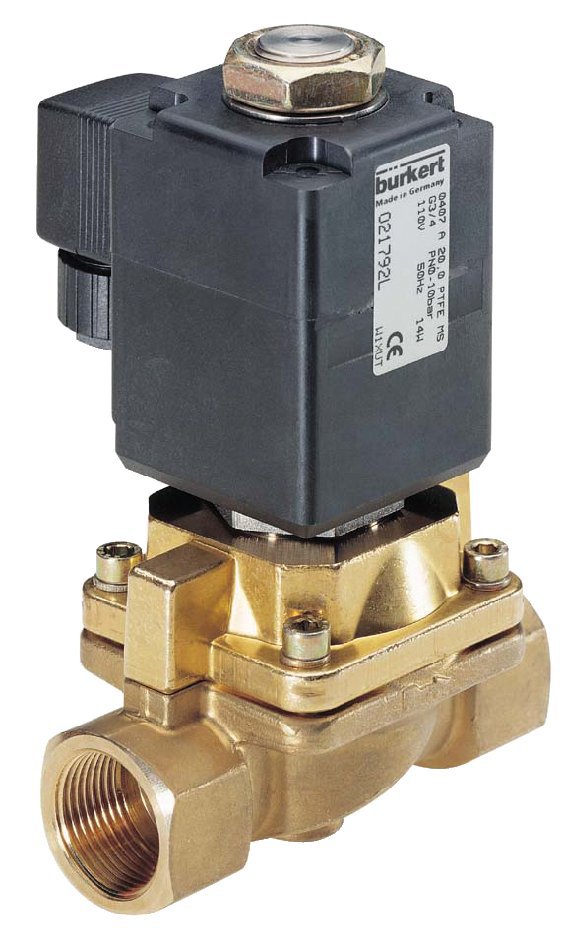 407P - Electrovanne 2/2 NF à commande pilotée à piston coupl