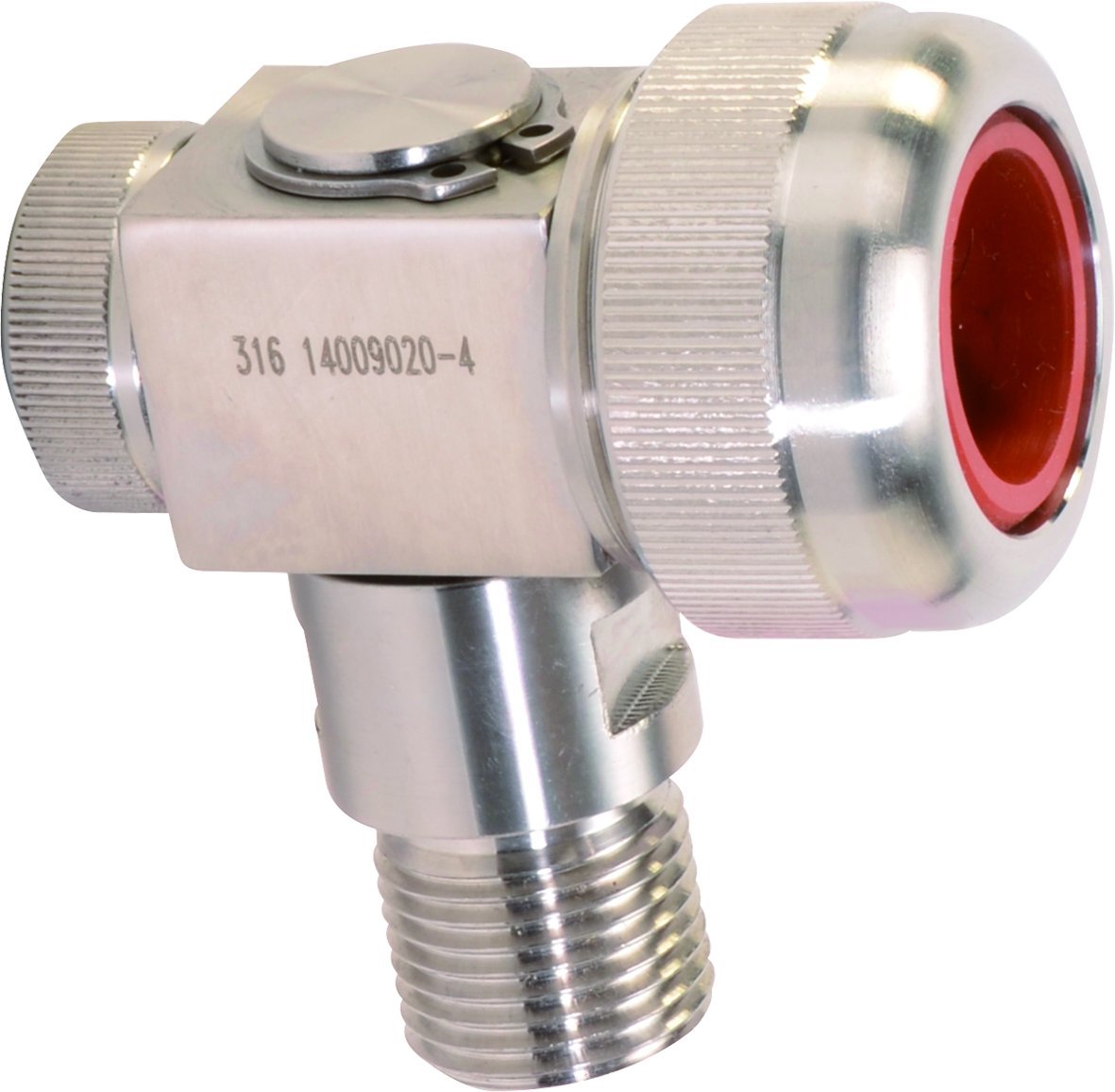 5420 - Monture supérieure de niveau - Tout Inox 316 - Joints EPDM et silicone - 1/2&amp;quot; (15/21).
