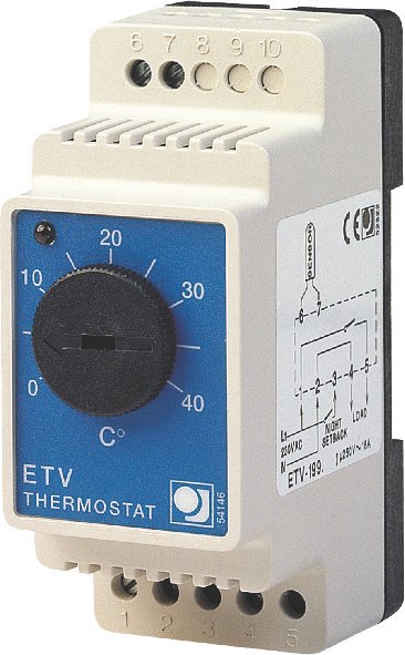 7030 - Thermostat pour câble modèle 7020.