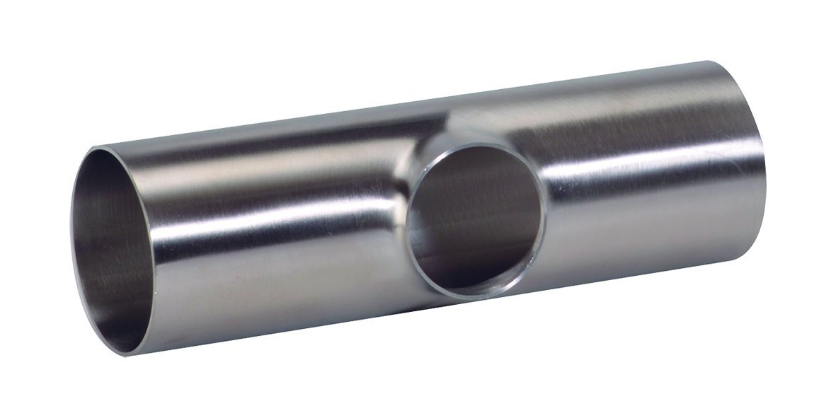8187Z - Té réduit - Inox 316L - Sans partie droite.