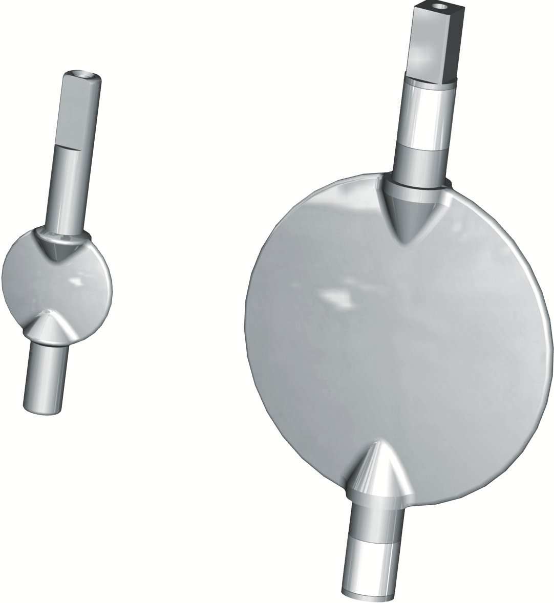 PAPE6LT - Papillon - Inox 316L.