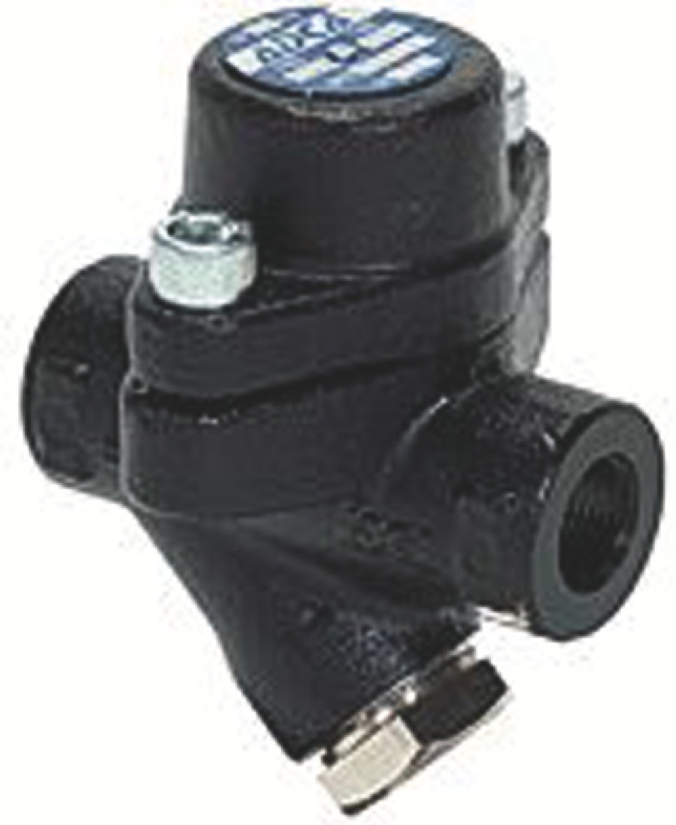 TH32T - Purgeur thermostatique en acier.